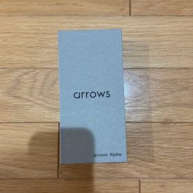 【新品・未開封】arrows Alpha 本体 ブラック