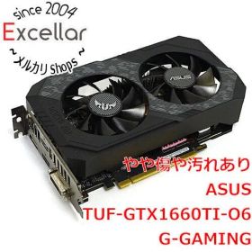 [bn:18] ASUS製グラボ TUF-GTX1660TI-O6G-GAMING PCIExp 6GB