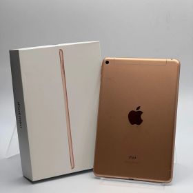 【箱付き中古C】iPad mini 第5世代 256GB ゴールド wifi+Cellular バッテリー【50%】 SIMフリー 白ロム