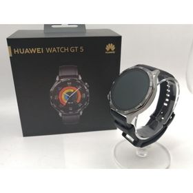 【中古】Huawei HUAWEI WATCH GT 5 46mm ブラック【津田沼】保証期間１ヶ月【ランクA】