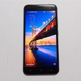 エイスース(ASUS)のASUS ZenFone3 ZE520KL サファイアブラック SIMフリー(スマートフォン本体)