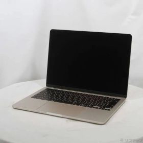 ソフマップ 〔中古品〕 MacBook Air 13.6-inch Late-2024 MC8J4J／A Apple M3 8コアCPU_8コアGPU 16GB SSD256GB スターライト 〔26.3 Tahoe〕【344】