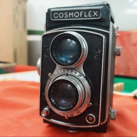 ジャンク COSMOFLEX 二眼レフカメラ