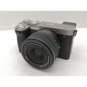 【中古】SONY α7C II ズームレンズキット シルバー ILCE-7CM2L(S)【新宿2】保証期間１ヶ月【ランクA】