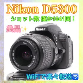 ◆ショット数僅か◆Nikon D5300◆WiFiで楽々転送◆一眼レフカメラ◆