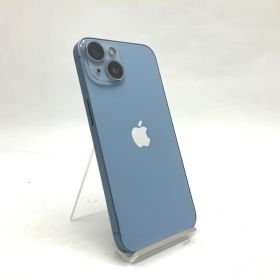 【最速発送】 iPhone 14 128GB ブルー softbank SIMフリー 白ロム【難有】 79%