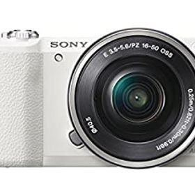 【中古】Sony Alpha a5100 16-50mm Mirrorless Digital Camera with 3-Inch Flip Up LCD (White) by Sony