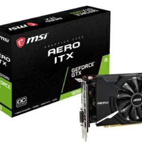 【中古】 MSI Gaming GeForce GTX 1650 128ビット HDMI/DP 4GB GDRR5 HDCPサポート DirectX 12 シングルファン OCグラフィックスカード (GTX 1650 Aero ITX 4G OC)