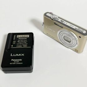 パナソニック Panasonic デジタルカメラ 日本製 Made in Japan LUMIX FX DMC-FX60-N リュクスゴールド【中古】【可】【200290206113】