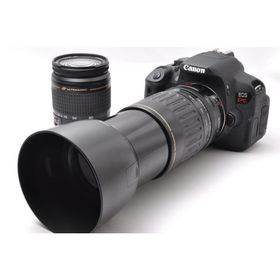 キヤノン Canon EOS kiss X7i 標準＆望遠ダブルズームセット SDカード付き