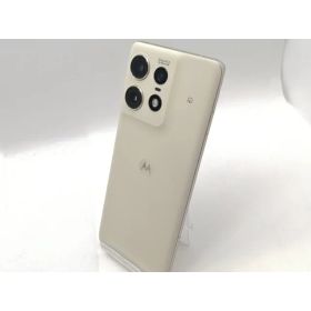 【中古】MOTOROLA SoftBank 【SIMフリー】 motorola edge 50s pro バニラクリーム 8GB 256GB A402MO【津田沼】保証期間1ヶ月【ランクB】