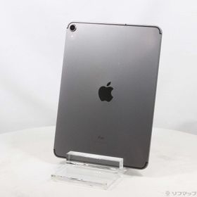 (中古)Apple iPad Pro 11インチ 64GB スペースグレイ MU0M2J/A docomoロック解除SIMフリー(377-ud)