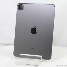 (中古)Apple iPad Pro 11インチ 第2世代 128GB スペースグレイ MY232J/A Wi-Fi(377-ud)