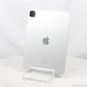 (中古)Apple iPad Pro 11インチ 第2世代 128GB シルバー MY2W2J/A docomoロック解除SIMフリー(377-ud)