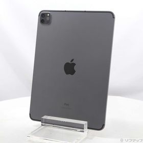 (中古)Apple iPad Pro 11インチ 第3世代 128GB スペースグレイ MHW53J/A SIMフリー(251-ud)