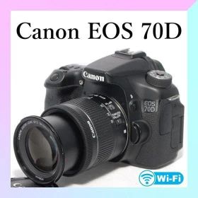 ✨Canon EOS 70D✨はじめての中級機に✨動画OK✨高性能モデル✨