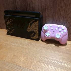 R046 任天堂 Switch モンスターハンターライズ エディション (家庭用ゲーム機本体)