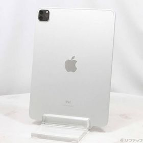 〔中古〕Apple(アップル) iPad Pro 11インチ 第3世代 512GB シルバー MHQX3J／A Wi-Fi〔198-ud〕