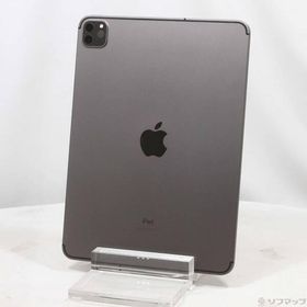 〔中古〕Apple(アップル) iPad Pro 11インチ 第2世代 128GB スペースグレイ MY2V2J／A SoftBank〔262-ud〕