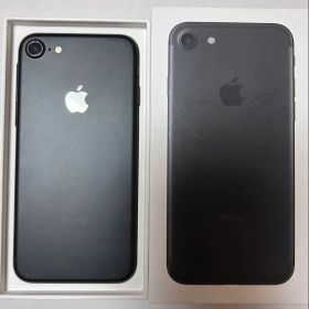 Apple iPhone 7 ブラック 本体 箱付き