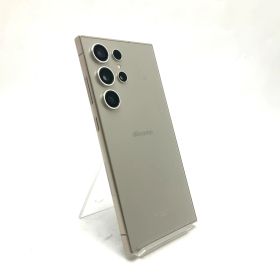 【全額返金保証】【最速発送】 Galaxy S24 Ultra 256GB チタニウムゴールド docomo SIMフリー SC-52E 白ロム 動作確認済