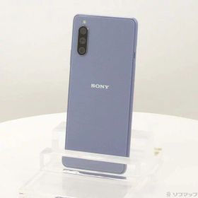 【中古】SONY(ソニー) Xperia 10 III 128GB ブルー SOG04 auロック解除SIMフリー 【295-ud】