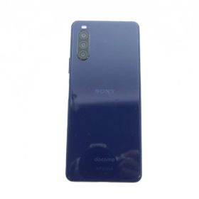 【中古】SONY docomo XPERIA SO-41A スマートフォン 携帯電話 64GB 初期化・動作確認済み 紺 ネイビー ■GY35 /MQ その他 【ベクトル 古着】 260217