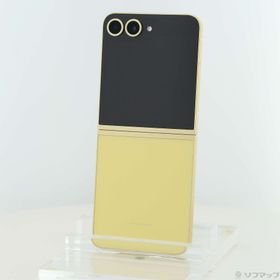(中古)SAMSUNG Galaxy Z Flip6 256GB イエロー SCG29 au SIMフリー(377-ud)