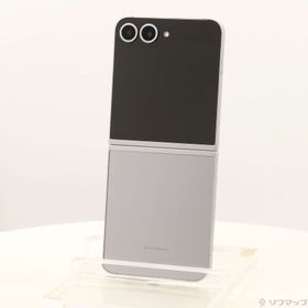 (中古)GALAXY Galaxy Z Flip6 256GB シルバーシャドウ SM-F741QZSASJP SIMフリー(198-ud)
