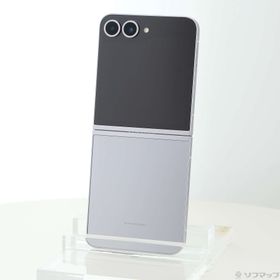 (中古)SAMSUNG Galaxy Z Flip6 256GB シルバーシャドウ SM-F741QZSESJP SIMフリー(344-ud)