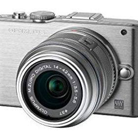【中古】【非常に良い】OLYMPUS ミラーレス一眼 PEN Lite E-PL3 レンズキット シルバー E-PL3 LKIT SLV g6bh9ry