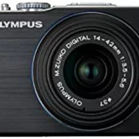 【中古】OLYMPUS ミラーレス一眼 PEN Lite E-PL3 レンズキット ブラック E-PL3 LKIT BLK