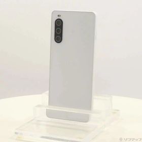 【中古】SONY(ソニー) Xperia 10 V 128GB ホワイト SOG11 au SIMフリー 【198-ud】