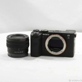 【中古】SONY(ソニー) α7C II ズームレンズキット ブラック ILCE-7CM2L 【344-ud】