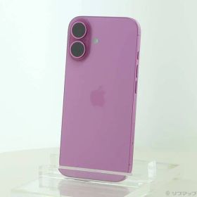 ソフマップ 〔中古品〕 iPhone16 128GB ピンク MYDT3J／A SIMフリー【377】