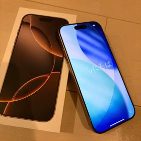 【極美品】Apple iPhone 16 Pro ゴールド 本体