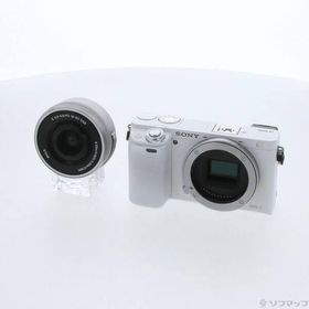 〔中古〕SONY(ソニー) α6000 パワーズームレンズキット W ILCE-6000L〔198-ud〕