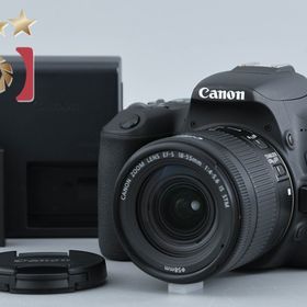 【中古】Canon キヤノン EOS Kiss X9 + EF-S 18-55mm f/4-5.6 IS STM