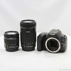 (中古)Canon EOS Kiss X9 ブラック ダブルズームキット(251-ud)