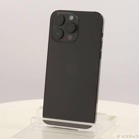 〔中古〕Apple(アップル) iPhone14 Pro Max 1TB スペースブラック MQ9K3J／A SIMフリー〔198-ud〕