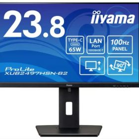 【ポイント10倍】 iiyama PCモニター・液晶ディスプレイ ProLite XUB2497HSN-B2 [23.8インチ] [モニタサイズ：23.8型(インチ)] 【P10倍】