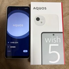 AQUOS wish 5 ホワイト 本体