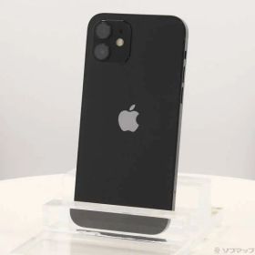 ソフマップ 〔中古品〕 iPhone12 64GB ブラック MGHN3J／A SIMフリー【198】