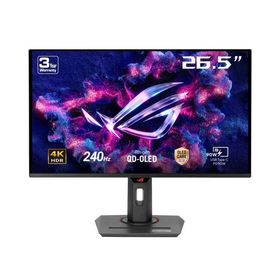 ASUSゲーミングモニター/ROG Strix OLED XG27UCDMG - 26.5インチ/4K量子ドット有機ELパネル/240Hz/0.03ms (GTG)/Anti-Flicker/カスタムヒートシンク/Neo Proximity Sensor