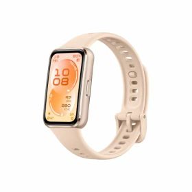 HUAWEI(ファーウェイ) HUAWEI BAND 11 BE ベージュ Aluminum Edition 1.62AMOLED 有機EL スマートバンド CDY-B29-BE iOS/Android LINE通知