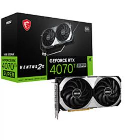 【中古】MSI(エムエスアイ) GeForce RTX 4070 Ti SUPER 16G VENTUS 2X OC 【344-ud】