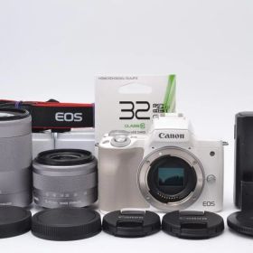 ■ 美品 ■ キャノン Canon EOS Kiss M ダブルズームキット