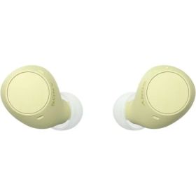 ソニー(SONY) 完全ワイヤレスイヤホン WF-C510 / 軽量小型4.6g / 高精度通話品質/外音取り込み対応/マルチポイント対応 / IPX4防滴性能 / イエロー/WF-C510 YC