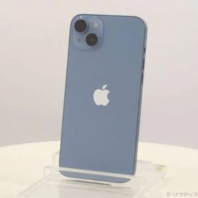 ソフマップ 〔中古品〕 iPhone14 Plus 128GB ブルー MQ4H3J／A SIMフリー【198】