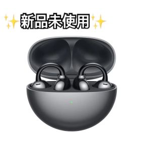 《新品未使用》HUAWEI FreeClip ワイヤレスイヤホン ブラック